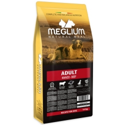 MEGLIUM Dog Adult Beef 14kg